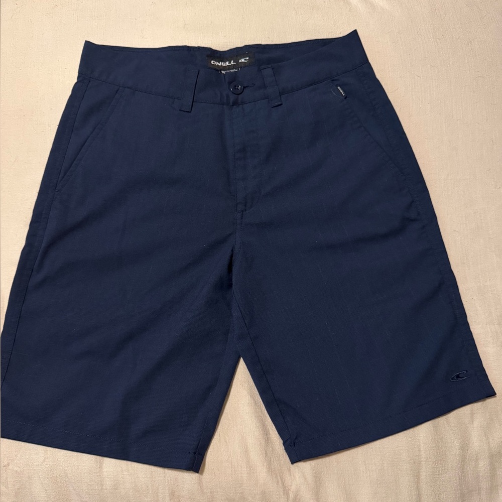 O'Neill Men's Dark Navy Flat Front Performance Shorts
